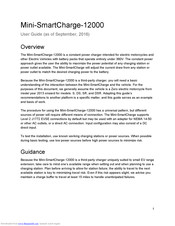 Electric Motor Werks Mini-SmartCharge-12000 User Manual