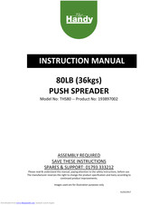 The Handy 193897002 Instruction Manual