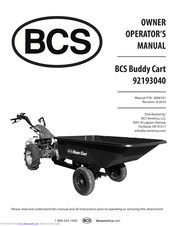 BCS 92193040 Owner's Manual