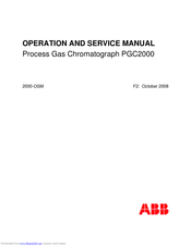 ABB PGC2000 Operation And Service Manual