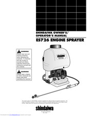 Shindaiwa ES726 Operator's Manual