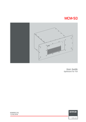 Barco MCM-50 User Manual