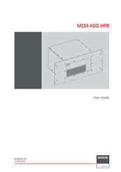 Barco MCM-400 HFR User Manual