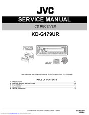 JVC KD-G179UR Service Manual