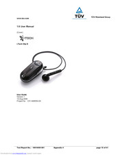 TUV i.Tech Clip D User Manual