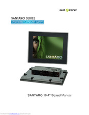 Garz & Fricke Santaro series Manual