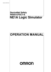 Omron WS02-CFSC1-E Operation Manual