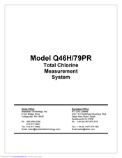 Analytical Technology Q46H/79PR Manual