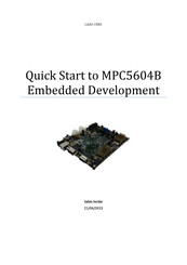 Freescale Semiconductor MPC5604B Quick Start Manual