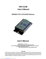 UNION Market TRP-C37M User Manual