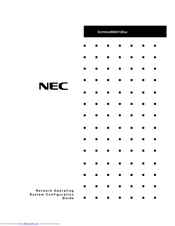 NEC EXPRESS5800/120Le Configuration Manual