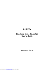 Freedom Scientific RUBY+ User Manual