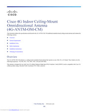 Cisco 4G-ANTM-OM-CM Manual