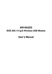 AzureWave AW-NU203 User Manual
