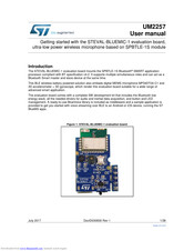 ST STEVAL-BLUEMIC-1 User Manual