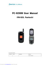 Pantech PN-820 User Manual
