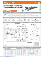 Eduard MIG-21MF 4425 User Manual