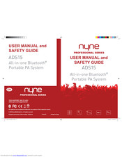 Nyne Professional Series ADS15 User's Manual - Safety Manual