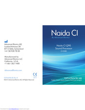 Advanced Bionics Naida CI Q90 Instructions For Use Manual