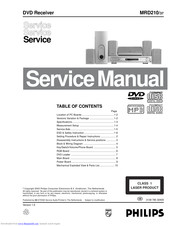 Philips MRD210/37 Service Manual