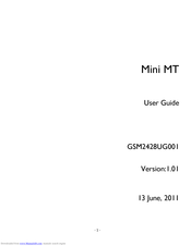 Enfora Enfora Mini MT User Manual