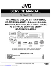 JVC KD-G536U Service Manual