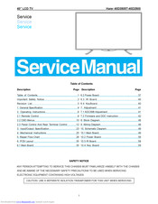Haier 40D3505T Service Manual