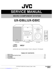 JVC UX-G50C Service Manual