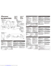 Pioneer SE-MINITOR5 Manual