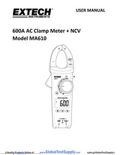 Extech Instruments MA610 User Manual