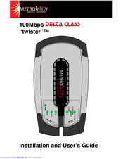 METRObility Optical Systems Delta Class Installation And User Manual