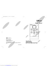 Hyun Won Ultrasm Owner's Manual