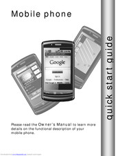SciPhone N19 Quick Start Manual