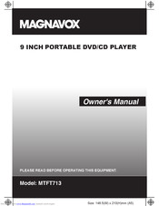 Magnavox MTFT713 Owner's Manual