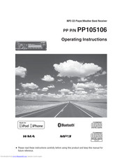 Panasonic PP105106 Operating Instructions Manual