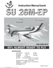 Black Horce Model SU 26M-EP Instruction Manual Book