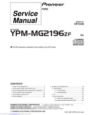Pioneer YPM-MG2196ZFWL Service Manual