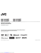 Jvc KW-V320BT Instruction Manual