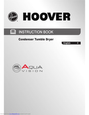 Hoover aqua vision Instruction Book
