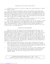 SWTPC MF-68 Assembly Instructions Manual