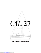 Cal Boats CAL 27 Mk III Owner's Manual
