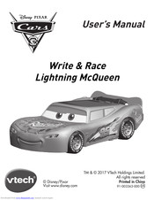 VTech Write & Race Lightning McQueen User Manual