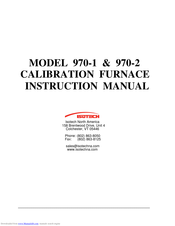 Isotech 970-2 Instruction Manual