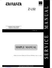 Aiwa Z-L52 Manual