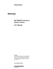 Tektronix 067-0484-02 Instructions Manual