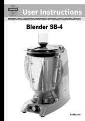 Hallde SB-4 User Instructions