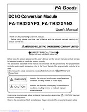 FA goods FA-TB32XYP3 User Manual