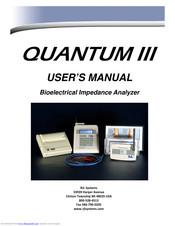 RJL systems QUANTUM III User Manual