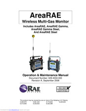 Rae AreaRAE Operation & Maintenance Manual
