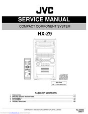 JVC HX-Z9 Service Manual